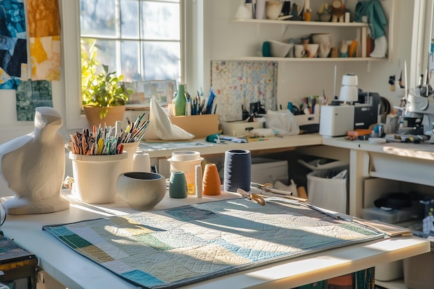 Biuro i warsztat wyszywki